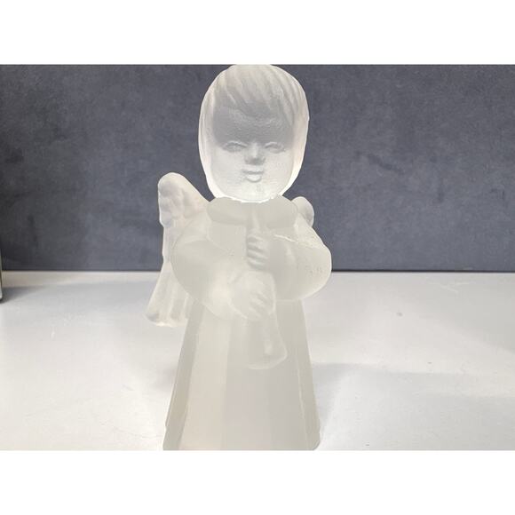 Centurion Collections Vintage Set of 2 Frosted Angel CandleHolders (In Box 2of4) - Picture 6 of 6